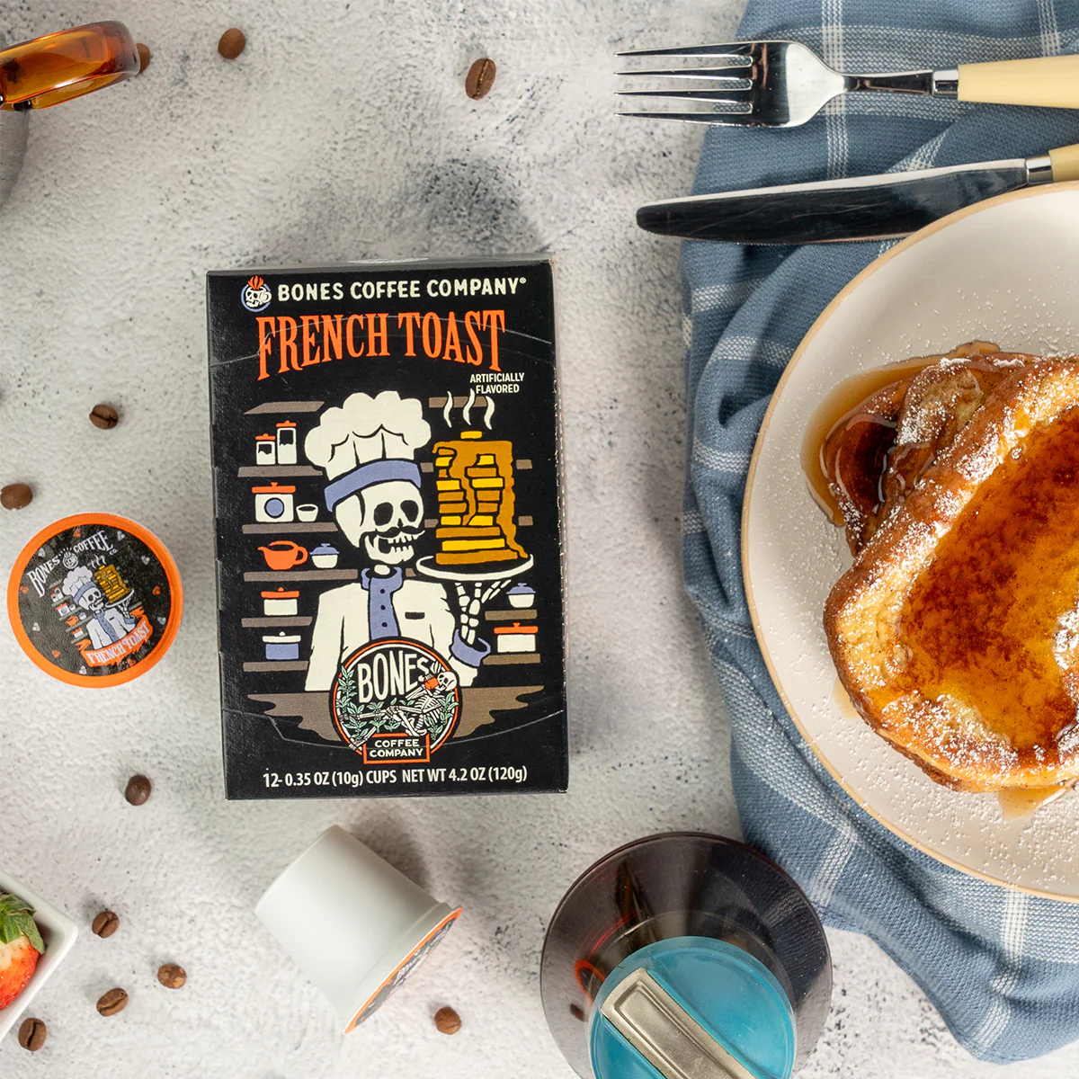 French Toast Bones Cups - 12 Count - Image 3