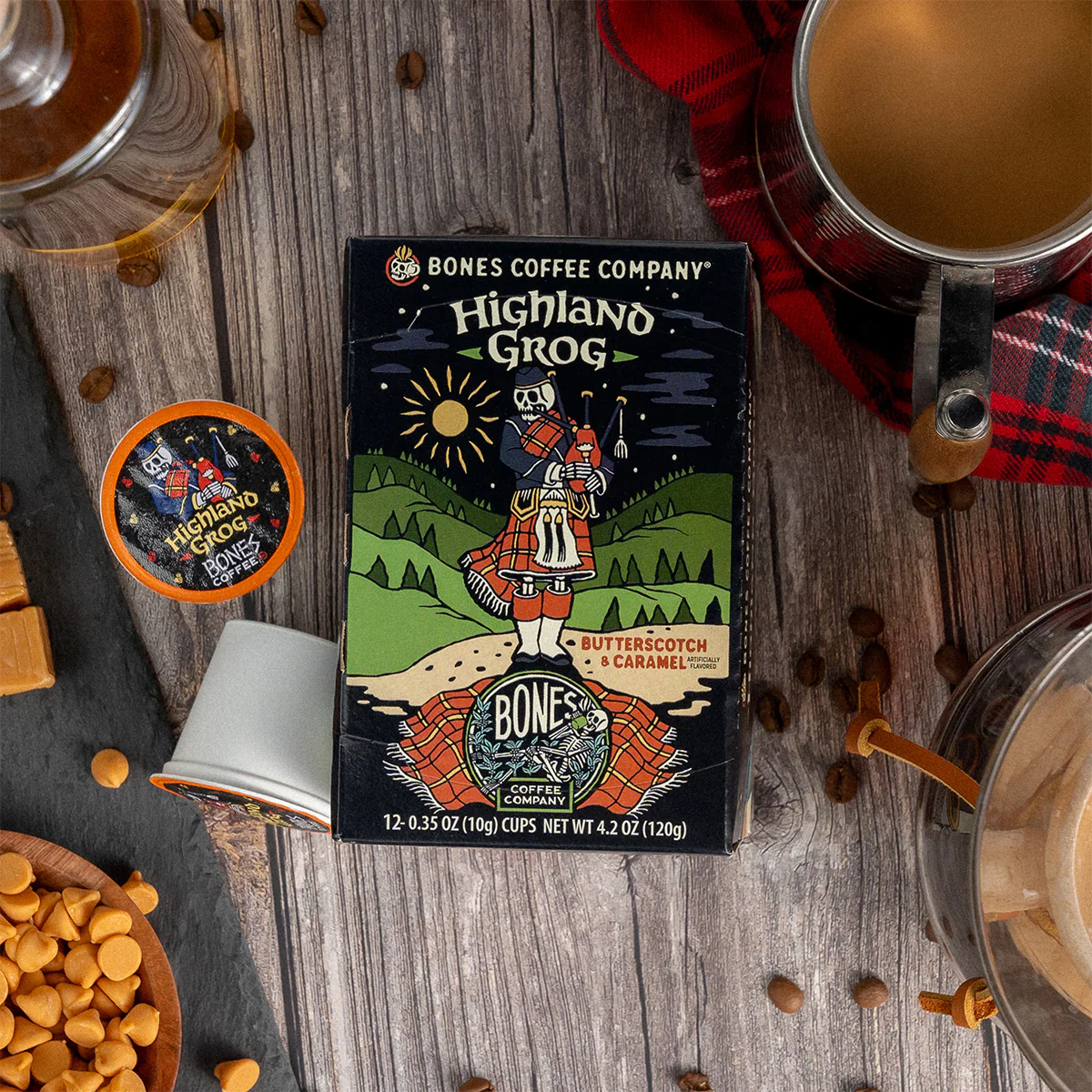 Highland Grog Bones Cups - 12 Count - Image 3