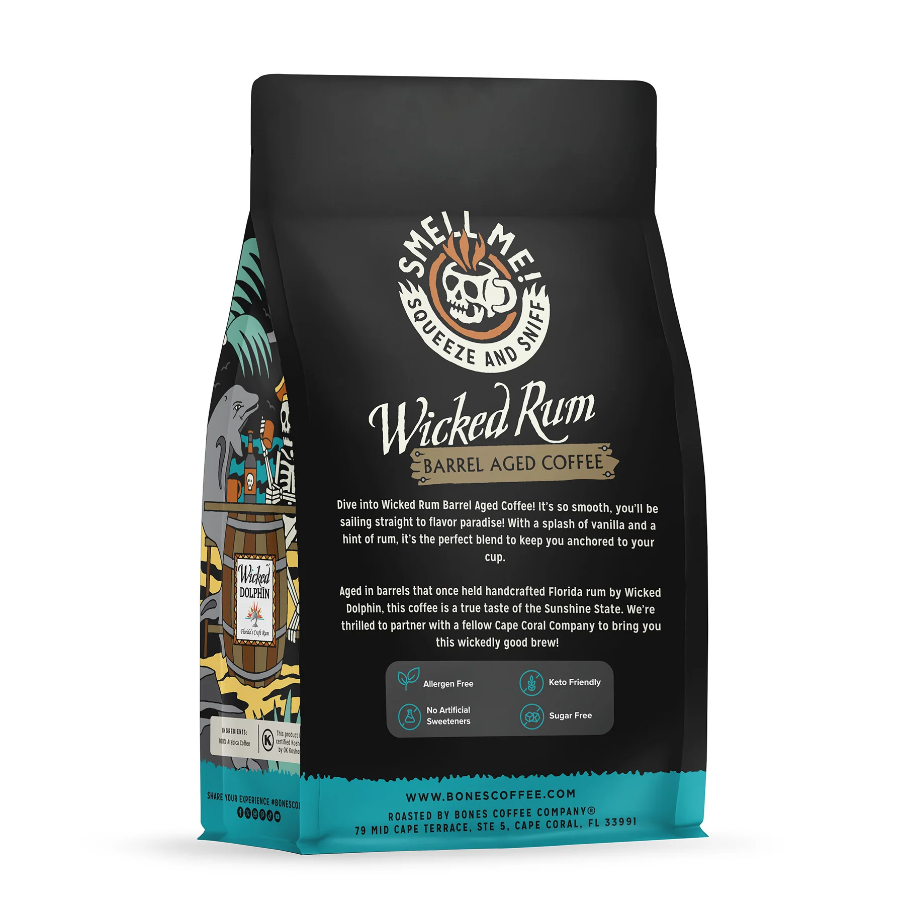Wicked Rum Barrel-Aged Coffee | 12oz - Image 2